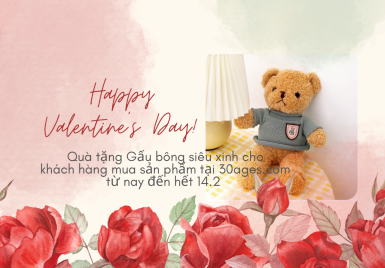 HAPPY VALENTINE DAY CÙNG QUÀ 30AGES SIÊU DỄ THƯƠNG