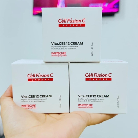 Tinh Chất Làm Trắng & Đều Màu Da Cell Fusion C Expert WhiteCure Vita.CEB12 Effector 50ml