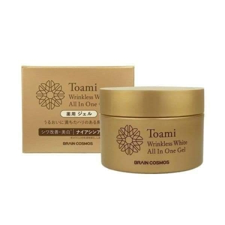 Gel dưỡng trắng chống nhăn cao cấp Nhật Bản Toami Wrinkless White All in One 