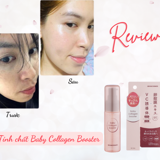 Tinh chất chống lão hoá BABY COLLAGEN BOOSTER Collagen Type III Nhật 30ml