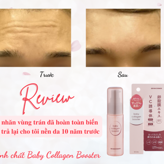Tinh chất chống lão hoá BABY COLLAGEN BOOSTER Collagen Type III Nhật 30ml