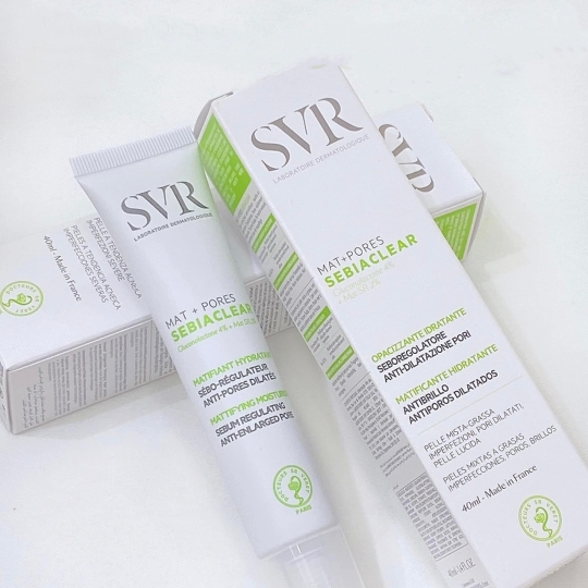 Kem Dưỡng Cải Thiện Mụn, Thông Thoáng Lỗ Chân Lông SVR Sebiaclear Mat + Pores 40ml