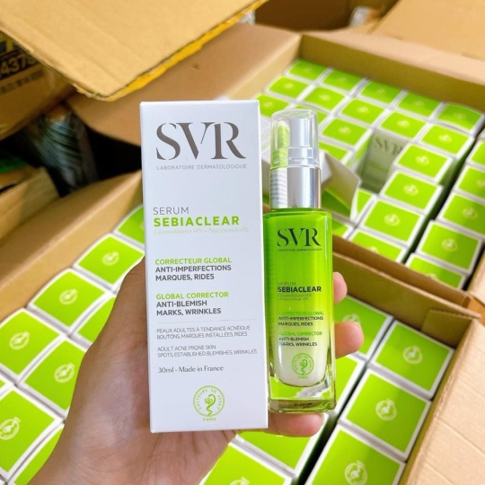 Tinh Chất Hỗ Trợ Giảm Mụn Làm Mờ Thâm Sạm Và Mềm Da SVR Sebiaclear Serum 30ml