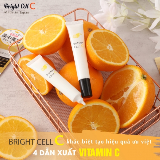  Kem dưỡng trắng da cao cấp Nhật Bản Bright Cell C